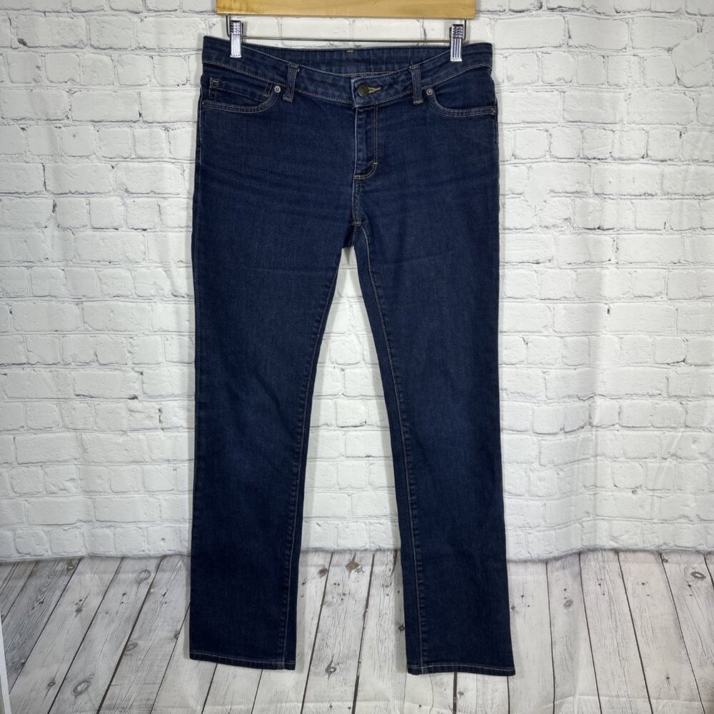 Patagonia Jeans Womens 30 Organic‎ Stretch Straight Outdoor Blue Denim 56930
